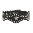 thumbnail image 1 of Hip Doggie HD-4BKSC-XL Extra Large Black Star Wave Collar, 1 of 1