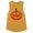 Antique Gold, variant on Pumpkin Face Ombre Women's Muscle Tank Large Heather Grey