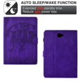 thumbnail image 2 of ELEHOLD Case for Samsung Tab A 10.1 (2016), Slim PU Leather Case with Card Holder Folio Stand Cover Compatible with Samsung Tab A 10.1 (2016),Purple, 2 of 6