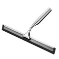 thumbnail image 1 of Escobilla de goma para ducha de ventana con soporte de pared, escobilla de goma para ventana de 26,5 cm para ba?o con hoja de silicona, escobilla de goma de limpieza profesional, espejo de cristal para ventana de coche, negro ZefeiWu 1327533482288, 1 of 1