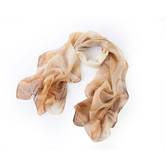 SC-Chiffon Lotus Sand | Chiffon Scarf