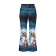 thumbnail image 5 of DISNIMO Blue Wolf Kids Yoga Pants for Girls Flare Leggings Size 13-14 with Pockets for Kids Bell Bottoms Girls Flare Leggings Bell Bottoms for Kids High Waisted Leggings Flare, 5 of 7