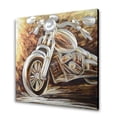 thumbnail image 2 of Vintage Motorcycle Metal Wall Art, 2 of 3