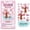 Colorful E, variant on Crystal Stacked 3D Building Stickers,DIY Cute Mini Scenes for Stress Relief Pass The Time,3D Puffy Cartoon Resin Decorative Stickers Kit for Holiday Desktop Ornaments