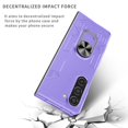 thumbnail image 4 of For Samsung Galaxy Z Fold5 5G Case Metal Kickstand Hard PC Phone Cover, 4 of 5