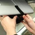 thumbnail image 1 of Estuche organizador universal con clip para guardar gafas de sol para coche, versátil, color negro, 1 of 9