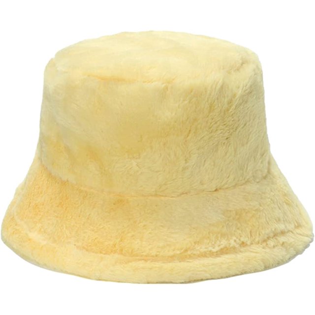 LinYooLi Bonnet Seau pour Femmes, Chapeau Doux et Moelleux, Bonnet d'Hiver Épais et Tendance