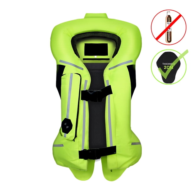 Chaleco Airbag para motocicleta para hombre, chaleco salvavidas reflectante para Motocross, S-3XL protectora