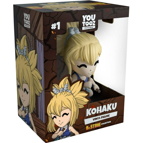 Kohaku 4.1" Inch Vinyl Figure from Dr.Stone Anime, High Detailed Collectible Figure by Youtooz