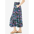 thumbnail image 3 of Woman Within Plus Size Wide Elastic Waist Skirt, 3 of 6