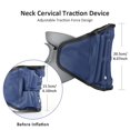 thumbnail image 3 of Tractor de tracción Cervical inflable ajustable para el cuello, alivio del dolor de cuello superior, almohada suave para uso doméstico, ensanchador de cuello, 3 of 4