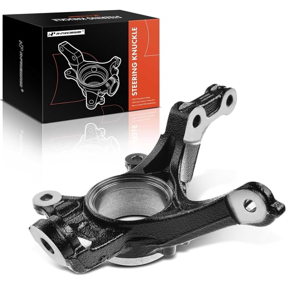 A-Premium Front Suspension Steering Knuckle Compatible with Honda CR-V 2015-2016 L4 2.4L, 2WD Only, Right Passenger Side, Replace # 51211T1XA10, 51211TFAY00