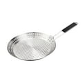thumbnail image 2 of Portable Foldable Round Hollow Grill Tray With Handle Outdoor BBQ Grill Tray, 2 of 6