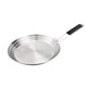 thumbnail image 2 of Portable Foldable Round Hollow Grill Tray With Handle Outdoor BBQ Grill Tray, 2 of 6