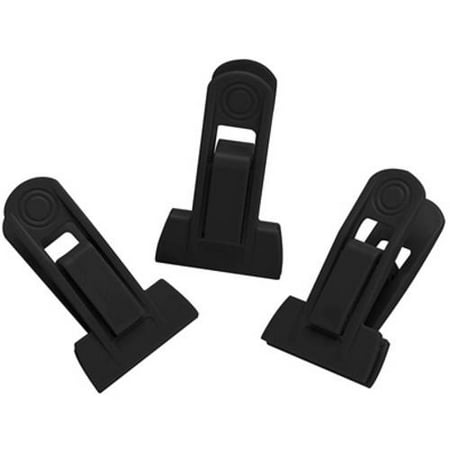 - Honey Can Do Velvet Touch Clips for Hangers, Black (Pack of 8)