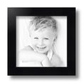 thumbnail image 2 of ArtToFrames 7" x 7" Satin Black Picture Frame, 7x7 inch Black Wood Poster Frame (WOM-1451), 2 of 8