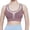 Pink, variant on Ohufall Sports Bras for Women, Women's Sports Bra Fitness Running Shockproof Yoga Tank Top Front Zipper No Steel Ring Comfort Sports Bra