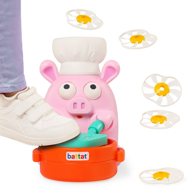 Battat Fry n' Fly Flying Disc Launcher Toy Catching Outdoor Game