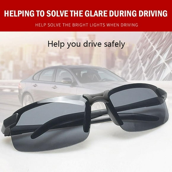 RUOYING 1Pcs Polarized Photochromic Sunglasses Mens Driving Transition Lens Glasses W O2P6