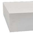 thumbnail image 4 of Benjara 30 Inch Square Display Platform, Thick Wooden Durable Riser, White Finish, 4 of 5