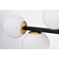 thumbnail image 2 of Pascaline 38 in. 8-Light Indoor Matte Black Finish Chandelier with Light Kit, 2 of 5