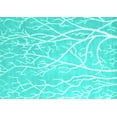 thumbnail image 1 of Ahgly Company Indoor Rectangle Abstract Turquoise Blue Contemporary Area Rugs, 6' x 9', 1 of 4
