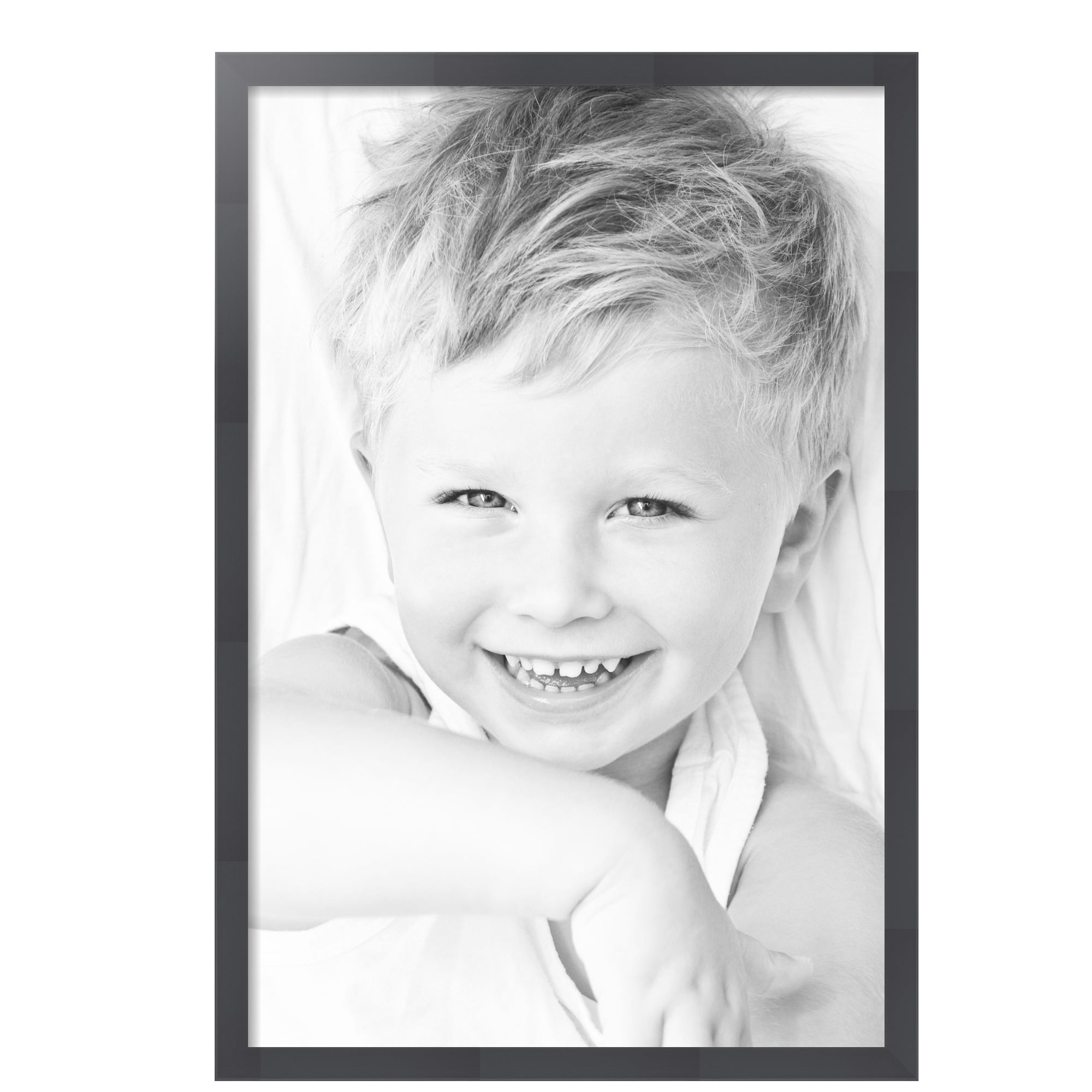 ArtToFrames 24" x 36" Cloudy Gray Picture Frame, 24x36 inch Gray MDF Poster Frame (WOM-5358),  Pack
