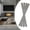 Matrix Grey, variant on Wood-Look Decorative Slat Wall Panels, MDF Core, 21.5 sq. ft. Coverage, Set of 4, Teak
