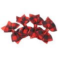 thumbnail image 3 of 4 Uds. Pinzas para el pelo con lazo, pinzas para el pelo con lazos pequeños, accesorios para el cabello para mujer, pinzas para el pelo bonitas, pinzas para el pelo a cuadros, 3 of 5
