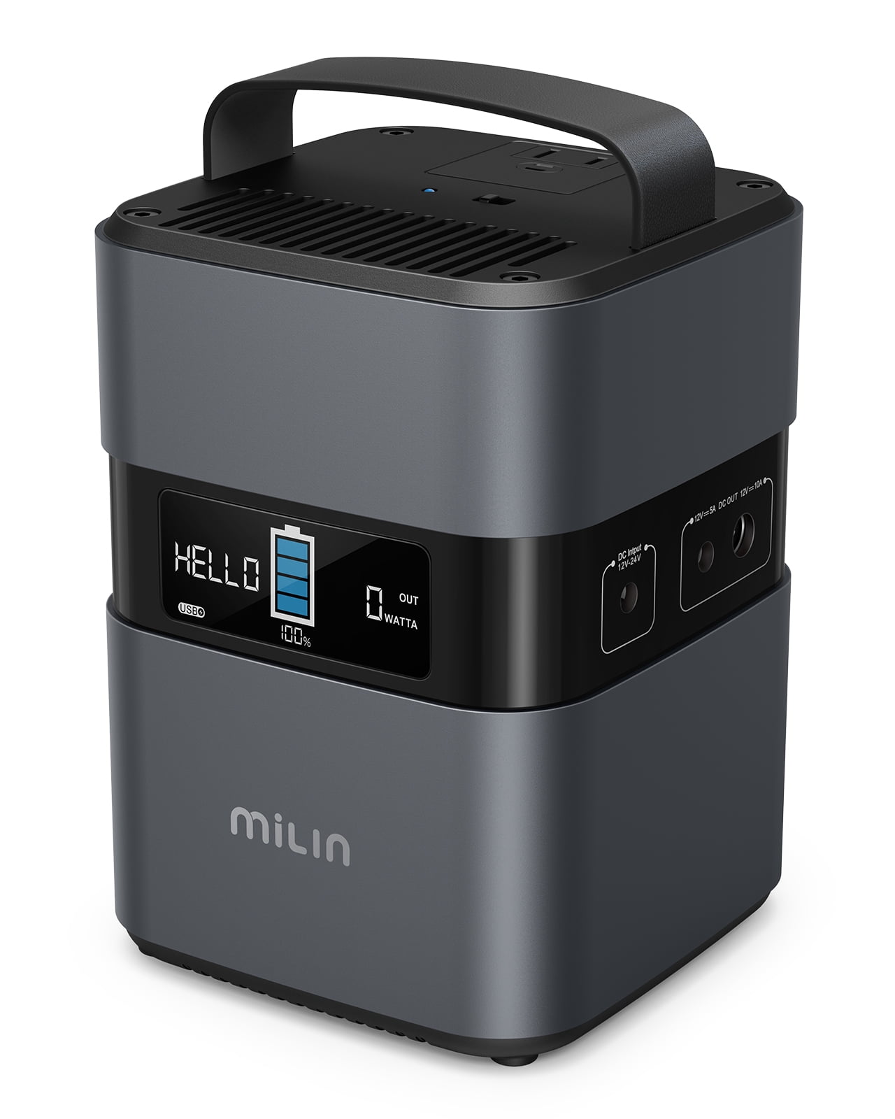 Portable Power Station 260W, MILIN Solar Generator Jamaica | Ubuy