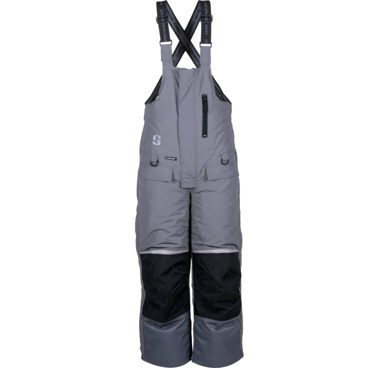 Striker Ice Women's Prism Bib's, Gray, Size 12 224055 by Striker