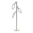 thumbnail image 1 of Allied Brass  Towel Stand with 9-inch Oval Towel Rings, 1 of 2