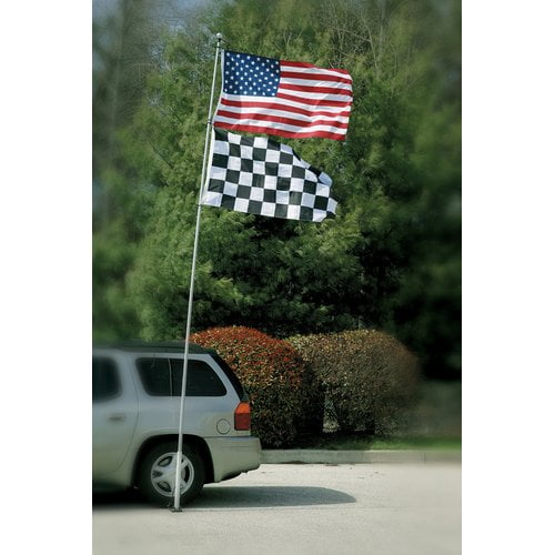 BSI Products Telescoping Tailgate Flagpole