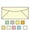 Creme, variant on #6-3/4 Regular Envelopes, 3-5/8" x 6-1/2", 24#, Recycled, Gray Pastel, Acid Free, Diagonal Seam, No Window (Box of 500)