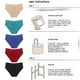 thumbnail image 2 of Qarigey Ropa interior de maternidad traje de baño Bikinis a prueba de fugas parte inferior absorbente período bragas reutilizables de cintura Prendas para la parte inferior del cuerpo Azul/L, 2 of 6