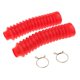 thumbnail image 5 of Cubierta de Goma Roja Del Amortiguador de Choque de La Horquilla Delantera de La Motocicleta de 210 Mm de Longitud Yotijar Cubierta de polvo de la horquilla delantera, 5 of 7