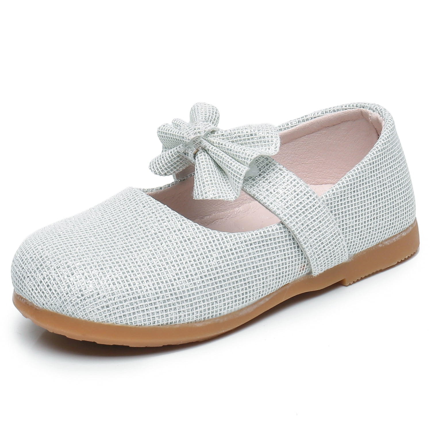 Apakowa Girls Kids Princess Shoes Flat Shoes Mary Jane Shoes (Color ...