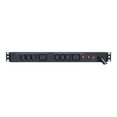 thumbnail image 4 of CyberPower Basic Series PDU30BHVT8R - Power distribution unit (rack-mountable) - AC 200/230 V - input: NEMA L6-30 - output connectors: 8 (power IEC 60320 C13, IEC 60320 C19) - 1U - for Smart App Online OL10000, OL6000, OL8000; Smart App Sinewave PR5000, PR6000, 4 of 4