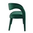 thumbnail image 3 of Modway Pinnacle Performance Velvet Accent Bench in Green, 3 of 9