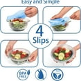thumbnail image 3 of 12-Piece Silicone Expandable Lids Durable, Eco-friendly Elastic Lids Reusable And Heat-resistant Multiple Sizes For Bowls (Blue 12-piece Set, White 12-piece Set), 3 of 5
