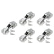 thumbnail image 2 of 5x Bisagras de gabinete Bisagras ocultas Bisagras de puertas de armario Bisagras de puerta de gabinete de fácil instalación con tornillos para puertas Primavera 11cmx4.4cm, 2 of 9