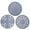 🔥 Gray_New, variant on Gifts Ufehgfjh Silicone Trivet Set Non Slip Carved Heat Resistant Potholders Countertop Protector Set of 3 Kitchen Heat Pads Oven Safe Silicone Hot Pads Non Slip Trivet Set