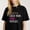 Black-4, variant on Women's One Lucky Mama St Patricks Day Graphic T-Shirt S-4XL Mother's Day Gift