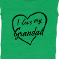 thumbnail image 4 of Inktastic I Love My Grandad in Black Chalk Heart Boys or Girls Baby Bodysuit, 4 of 5