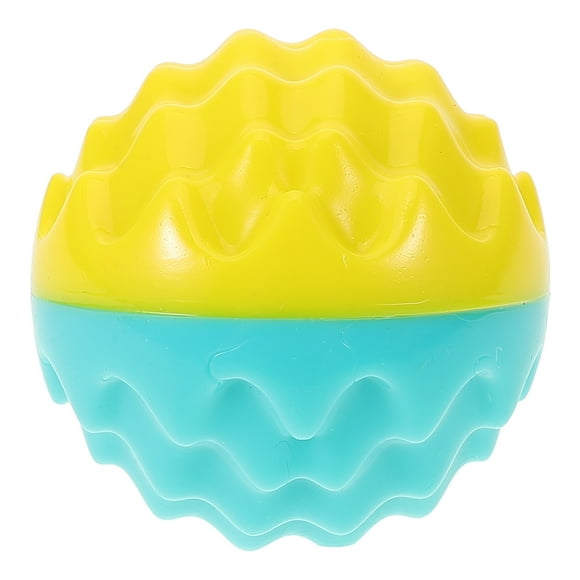 BRIGHTFUFU Pelota de dentición para cachorros, pelota interesante para perros, juguete interactivo para masticar perros