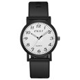 thumbnail image 1 of Reloj de cuarzo de moda casual para mujer Reloj con correa de cuero de silicona Estilo digital Wmkox8yii gfajkfgbkjabf1702, 1 of 1