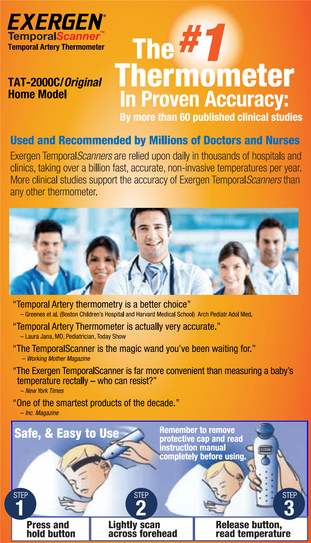 Original Temporal Artery Thermometer