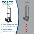 thumbnail image 5 of COSCO Load Assist Hand Truck with P Handle and Flat Free Wheels, 800lb capacity, 5 of 9