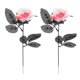 thumbnail image 3 of Rosas artificiales con globos oculares, accesorios para disfraz de Halloween, realistas. blanco con rojo, 3 of 9
