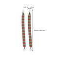 thumbnail image 6 of WEUVEB Christmas Wine Bottle Decorations with Fabric Scarves, Set of 24 Holiday Festive Decor Pieces for Home and Party, 6 of 7